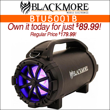 Blackmore BTU5001B Portable Speaker-Black