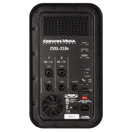 Cerwin-Vega CVXL-218s Dual Powered Subwoofer