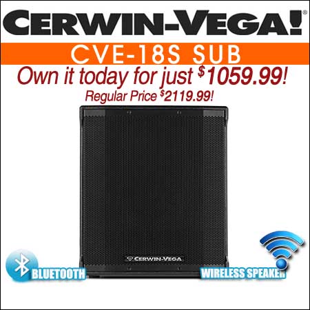 Cerwin Vega CVE-18s Subwoofer