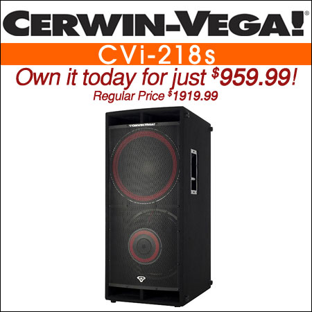 Cerwin Vega CVi-218s