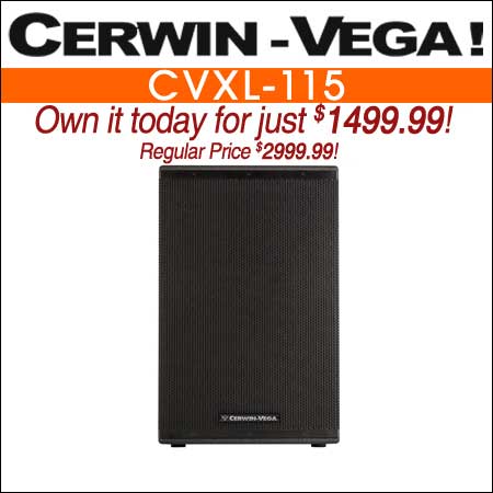 Cerwin Vega CVXL-115 Powered Speaker
