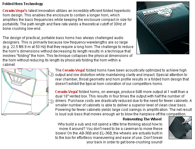 Cerwin Vega AB-36C