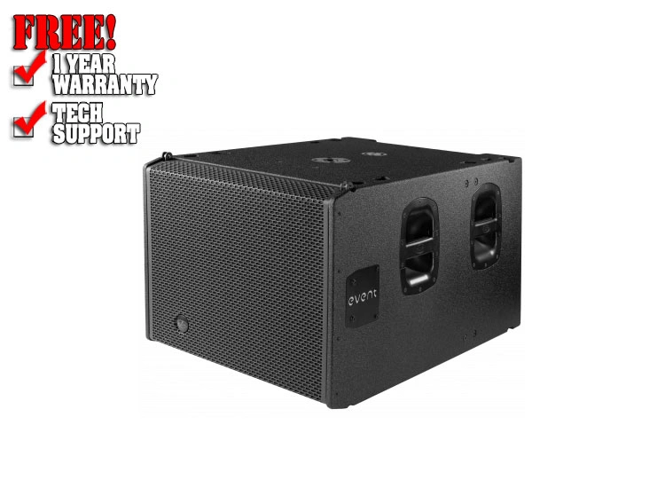 DAS Event 118A Powered 18" Bass-Reflex Subwoofer System
