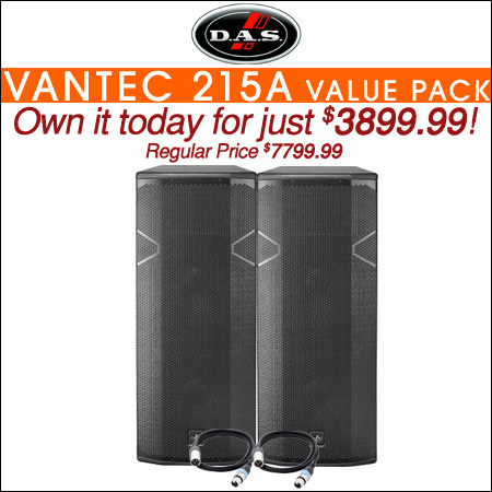 DAS Audio Vantec 215A Value Pack