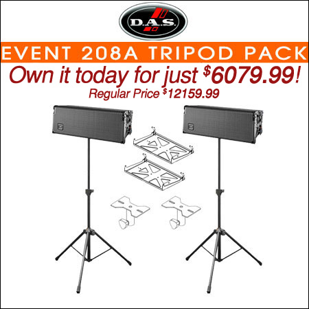 DAS Event 208A Tripod Pack