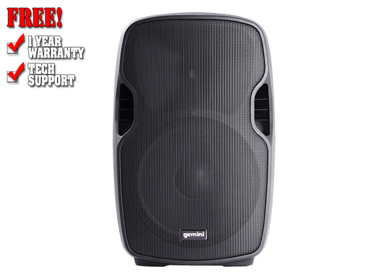 Gemini AS-08BLU 8-Inch Powered Bluetooth Loudspeaker