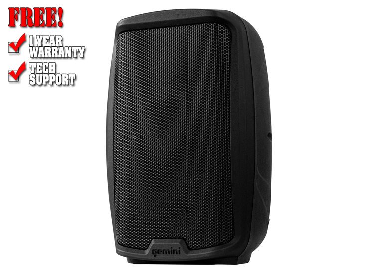 Gemini AS-2108BT Active 8" Loudspeaker