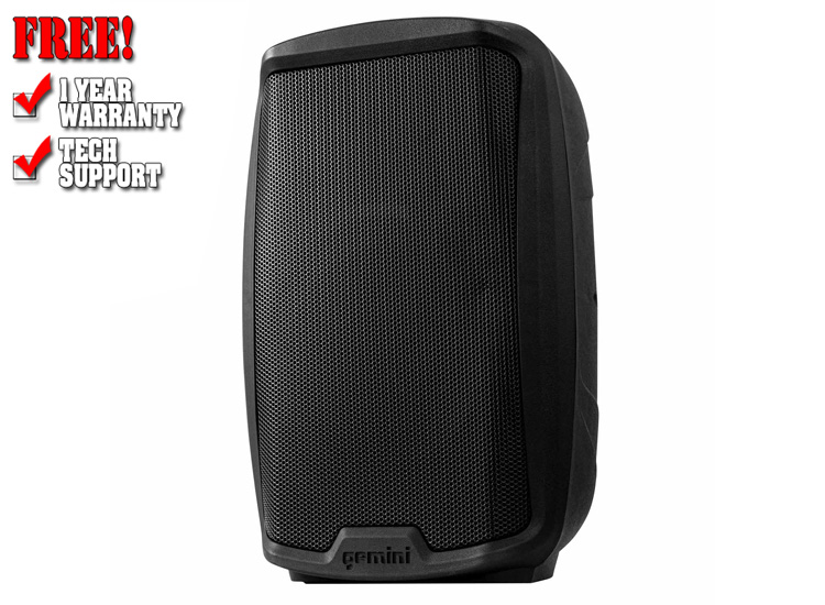 Gemini AS-2110BT Active 10" Loudspeaker with Bluetooth Connectivity