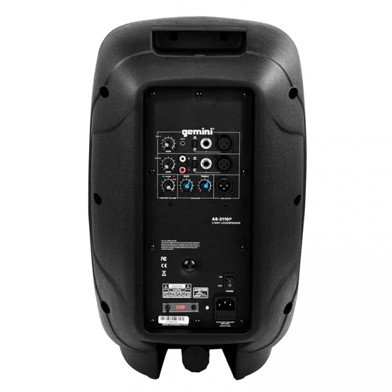 Gemini AS-2110P 1000W Active 10" Loudspeaker