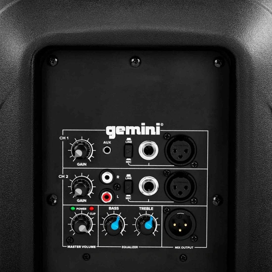Gemini AS-2110P 1000W Active 10" Loudspeaker