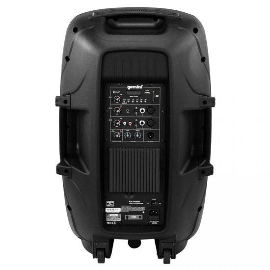 Gemini AS-2112BT 12" Bluetooth Active Loudspeaker