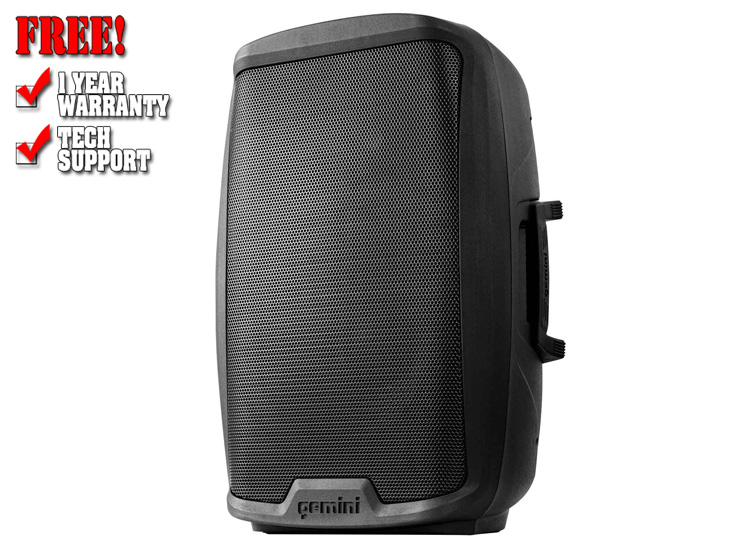 Gemini AS-2112BT Active 12" Loudspeaker with Bluetooth Connectivity