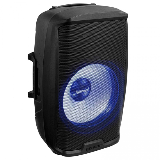 Gemini AS-2115BT-LT Active 15" LED Party Light Loudspeaker