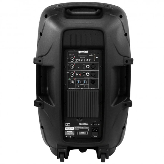Gemini AS-2115BT-LT-PK 15" LED Party Light Loudspeaker Pack