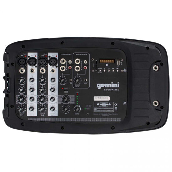 Gemini ES-210MXBLU-ST Portable PA System