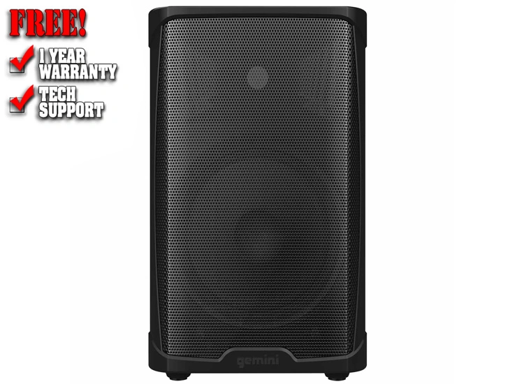Gemini GD-115BT 15" 1000W Bluetooth PA Speaker