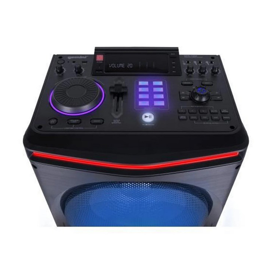 Gemini GPK-1200 Home Karaoke Party Speaker