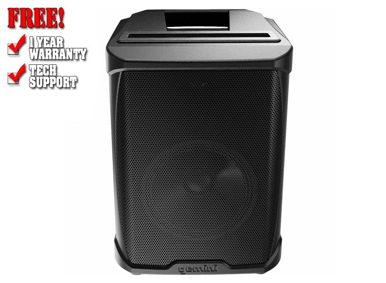 Gemini GPSS-650 6.5" High Power Active Bluetooth PA Speaker