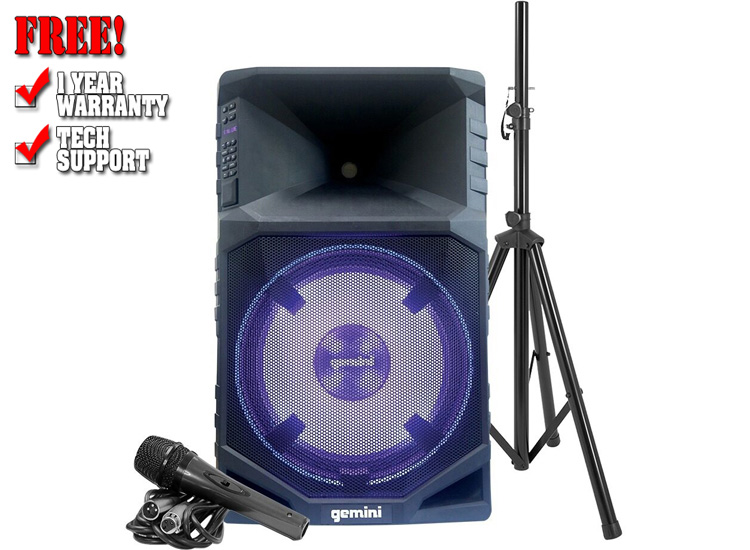 Gemini GSW-T1500PK PA Speaker System