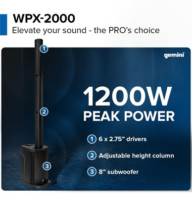 Gemini WPX-2000