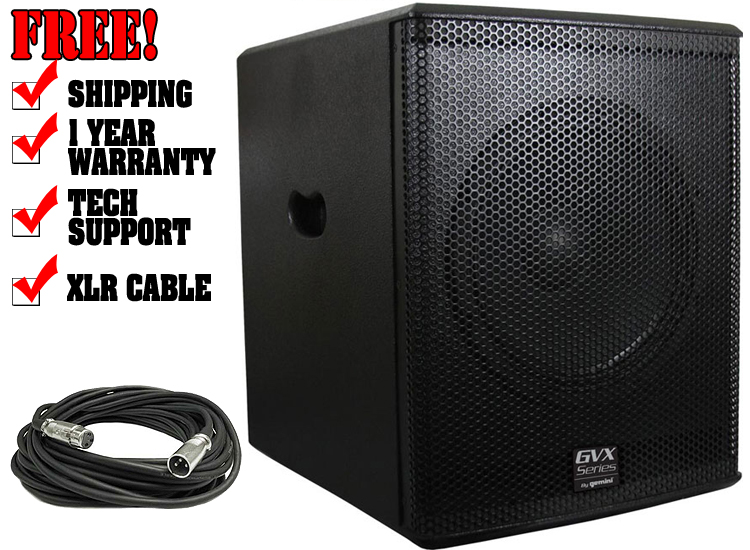 Gemini dj speaker GVXSUB12P1 Pro