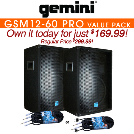  Gemini GSM12-60 Pro VALUE PACK 