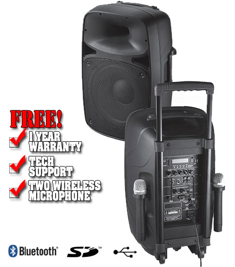 Gemsound PRW120 Portable Sound System