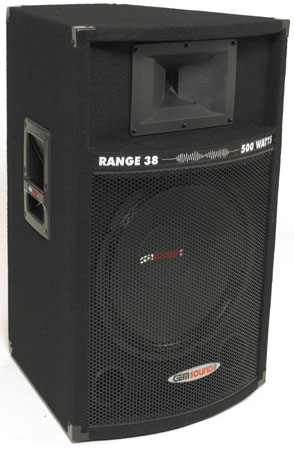 Range38 | Gemsound Speakers | DJ Speakers | Chicago DJ Equipment