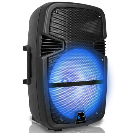 Technical Pro Rechargeable Bluetooth LED Active Wireless Loudspeaker