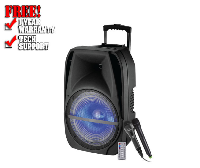 Technical Pro Rechargeable Portable PA System WAVE12LED