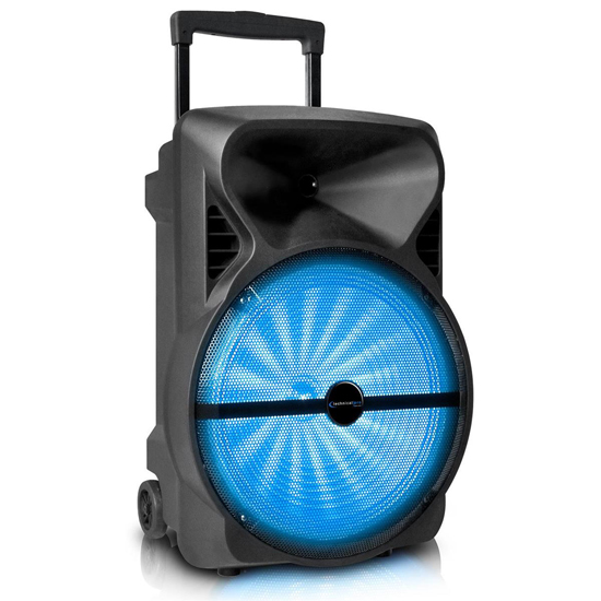 Technical Pro PB1402 Rechargeable 12" Bluetooth Speaker with Battery Backup and LED Woofer