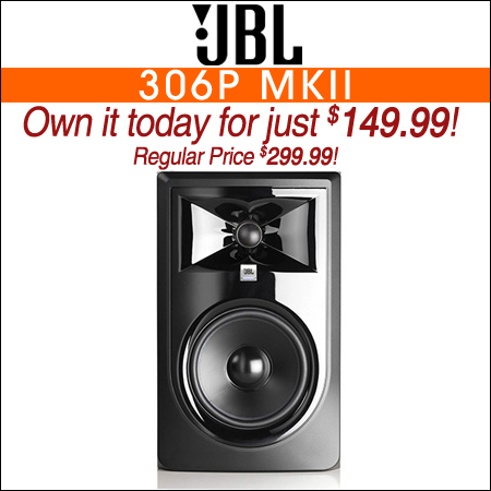 JBL 306P MkII 6inch Powered Studio Monitor