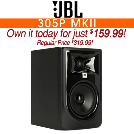 JBL 305P MkII 5inch Powered Studio Monitor