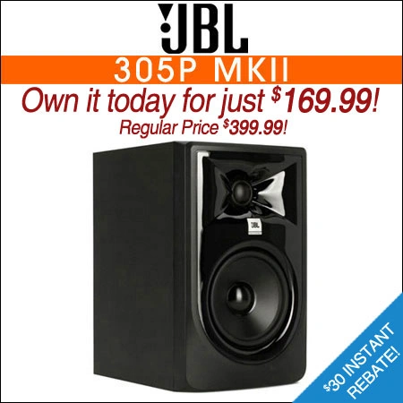 JBL 305P MkII 5inch Powered Studio Monitor
