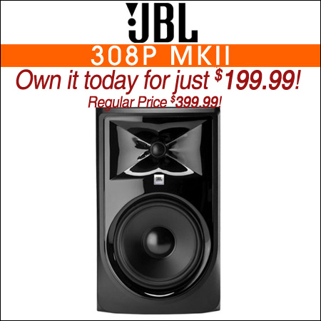 JBL 308P MKII 3 Series Powered Studio Monitor