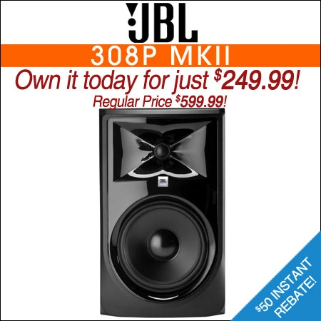 JBL 308P MKII 3 Series Powered Studio Monitor