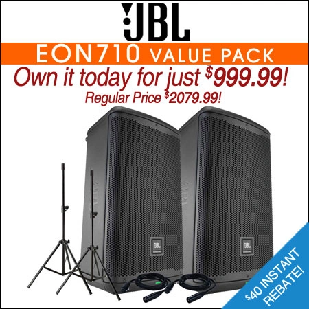JBL EON 710 Value Pack