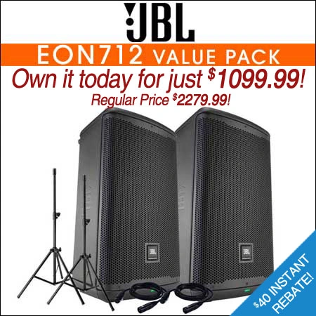 JBL EON 712 Value Pack
