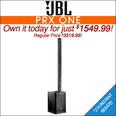 JBL PRX ONE Powered Column PA Speaker