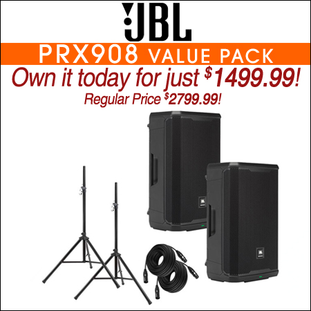 JBL PRX908 Value Pack