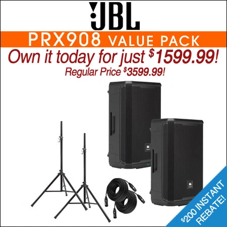 JBL PRX908 Value Pack