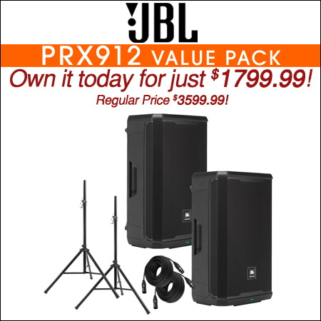 JBL PRX912 Value Pack