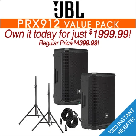 JBL PRX912 Value Pack