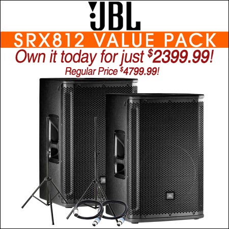JBL SRX812 VALUE PACK