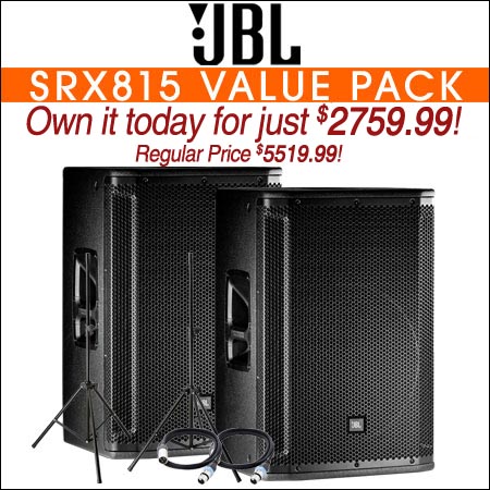 JBL SRX815 VALUE PACK