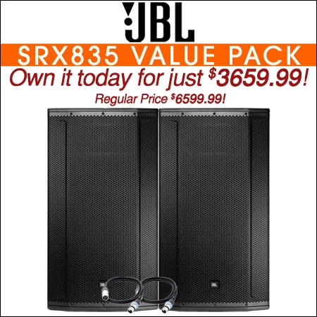 JBL SRX835 VALUE PACK