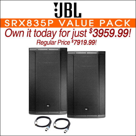 JBL SRX835P Value Pack