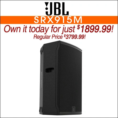 JBL SRX915M 15-inch Two-Way Powered Speaker