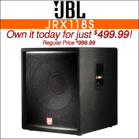 JBL JRX118S