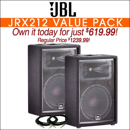 JBL JRX212 Value Pack